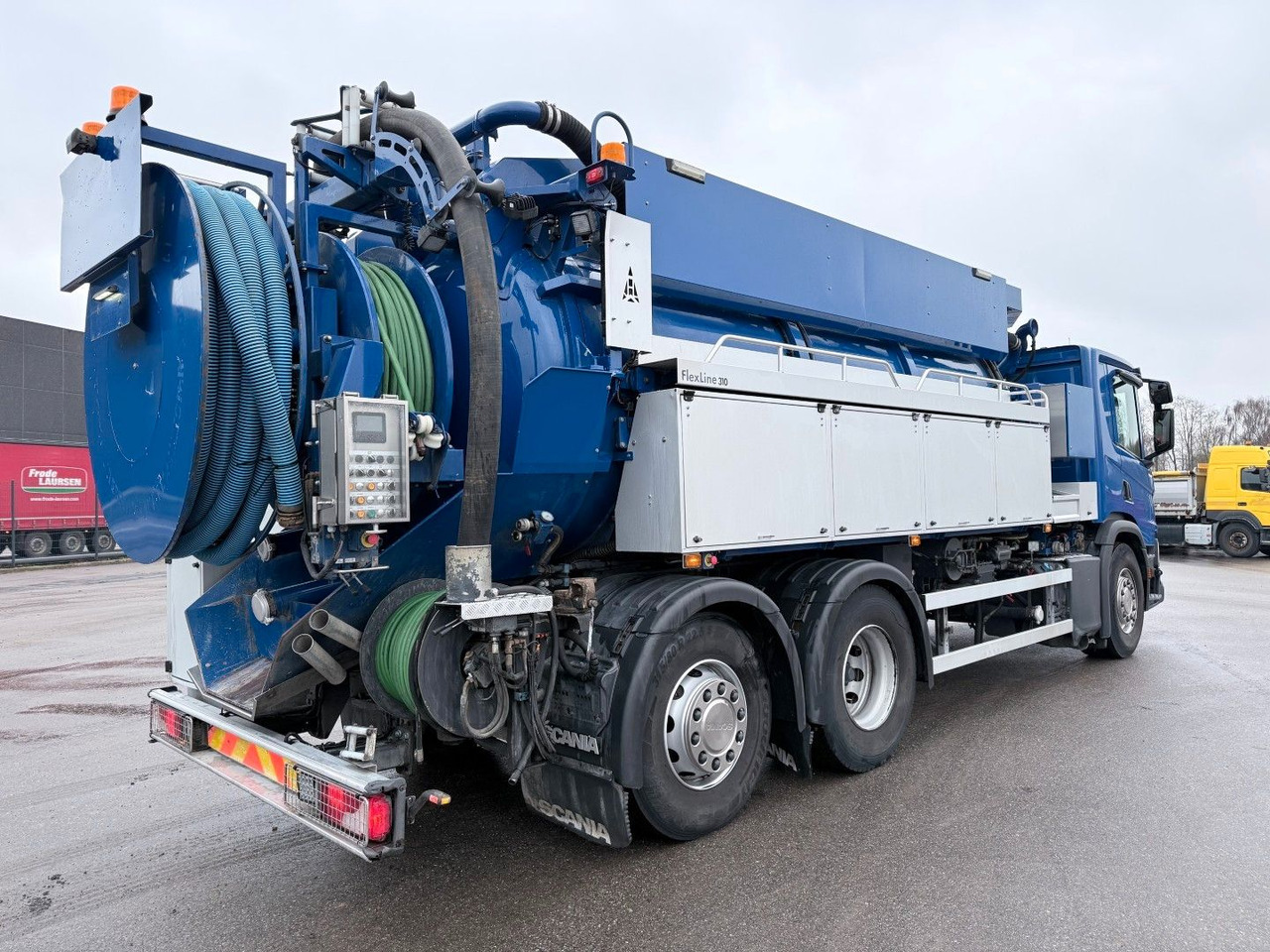 Scania P360 6x2*4 Hvidtved Larsen Flexline 310 - Caminhão limpa fossa: foto 3 Scania P360 6x2*4 Hvidtved Larsen Flexline 310 - Caminhão limpa fossa: foto 3