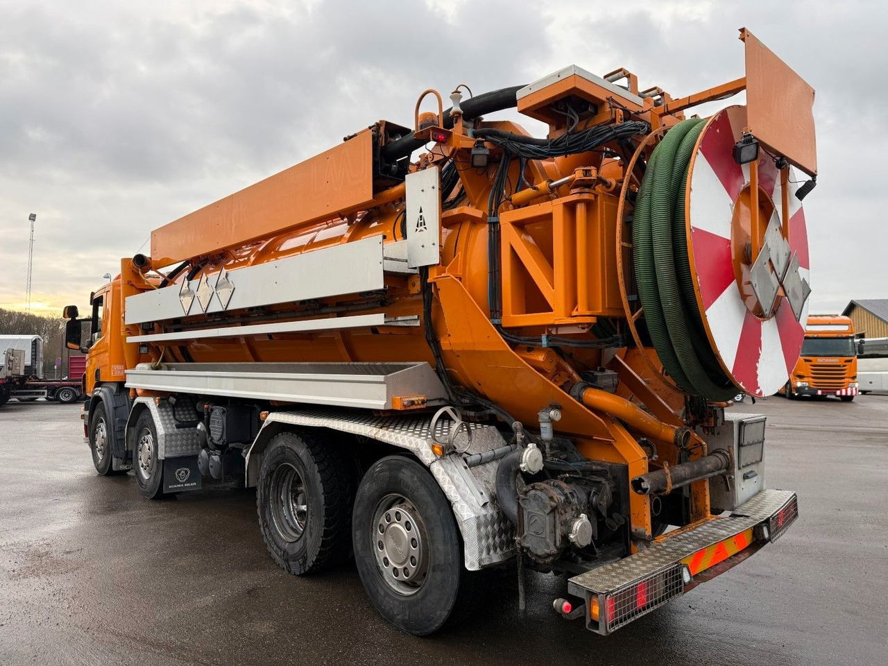 Scania P380 8x2*6 Hvidtved Larsen Flexline 414 - Caminhão limpa fossa: foto 4 Scania P380 8x2*6 Hvidtved Larsen Flexline 414 - Caminhão limpa fossa: foto 4