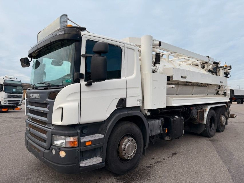 Scania P380 LB 6x24 Hvidtved Larsen FlexLine 310 - Caminhão limpa fossa: foto 1 Scania P380 LB 6x24 Hvidtved Larsen FlexLine 310 - Caminhão limpa fossa: foto 1