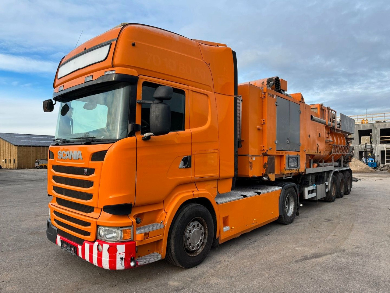 Scania R450 4x2 Euro 6 Disab Centurion LN20 Sauglader - Caminhão limpa fossa: foto 1 Scania R450 4x2 Euro 6 Disab Centurion LN20 Sauglader - Caminhão limpa fossa: foto 1