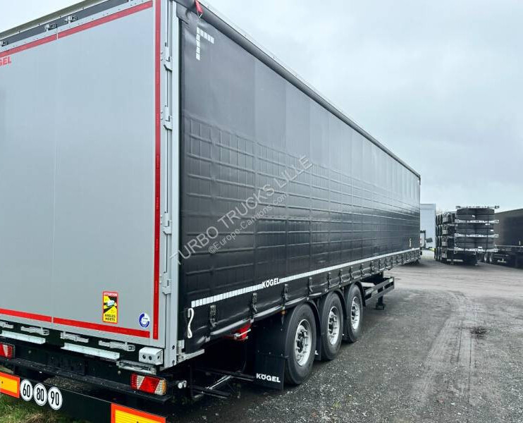 Kögel 3 essieux - Semi-reboque de lona: foto 3 Kögel 3 essieux - Semi-reboque de lona: foto 3