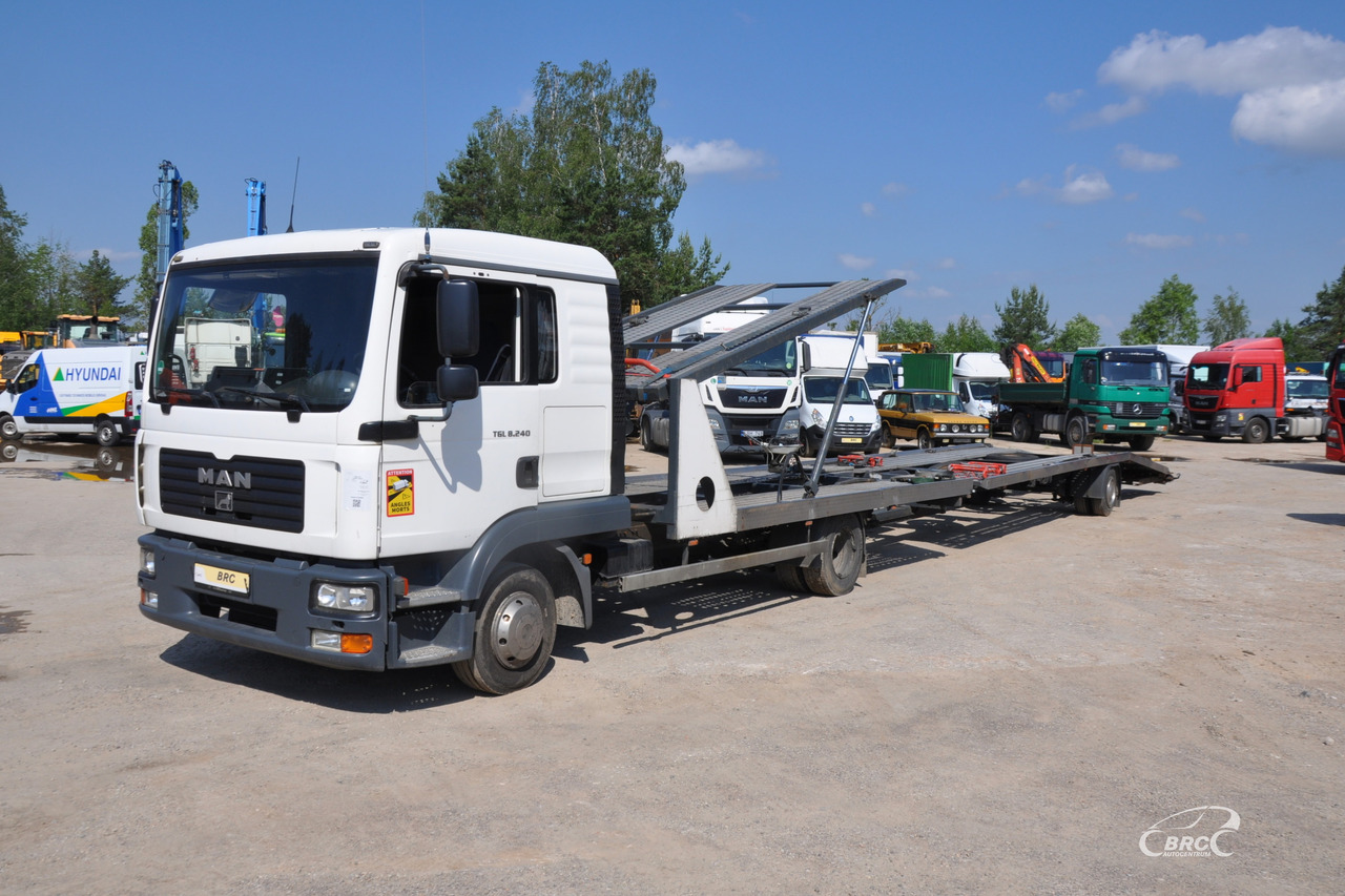 MAN TGL 8.240 - Camião transporte de veículos: foto 1 MAN TGL 8.240 - Camião transporte de veículos: foto 1