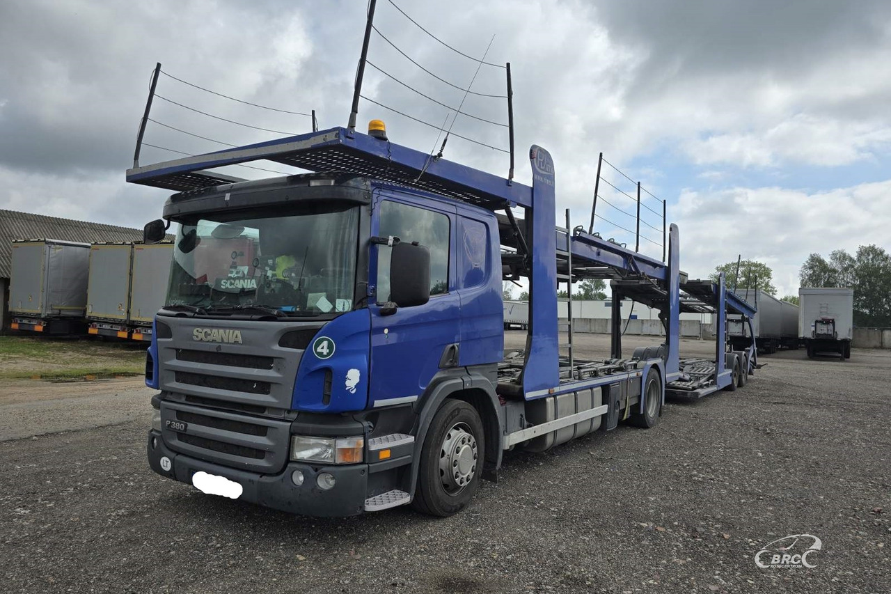 Scania P 380 - Camião transporte de veículos: foto 1 Scania P 380 - Camião transporte de veículos: foto 1