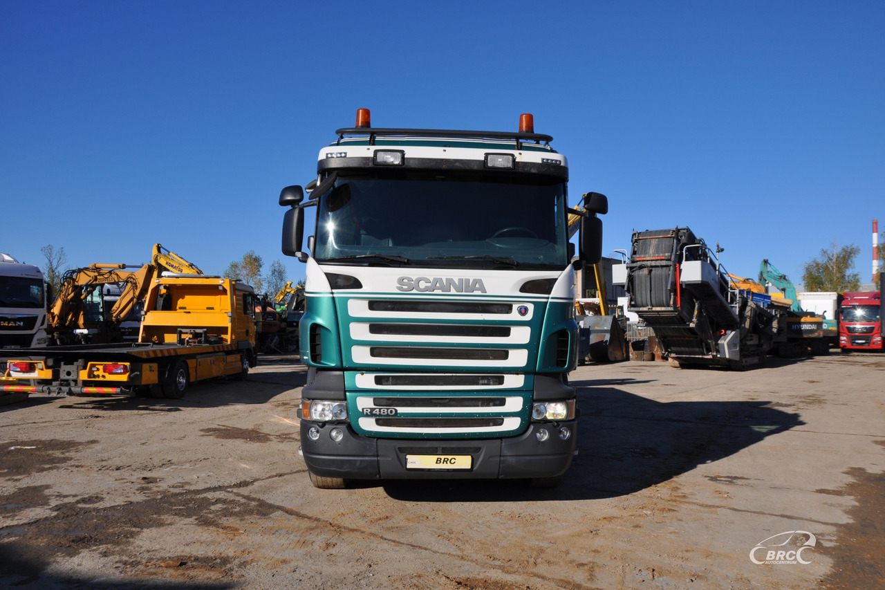 Scania R 480 - Camião de caixa aberta/ Plataforma: foto 3 Scania R 480 - Camião de caixa aberta/ Plataforma: foto 3