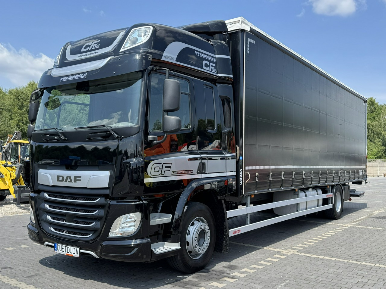 DAF CF 320 E6 Winda Firana Tył Drzwi Dach Zsuwany Długi 9.40m - Camião de lona: foto 2 DAF CF 320 E6 Winda Firana Tył Drzwi Dach Zsuwany Długi 9.40m - Camião de lona: foto 2