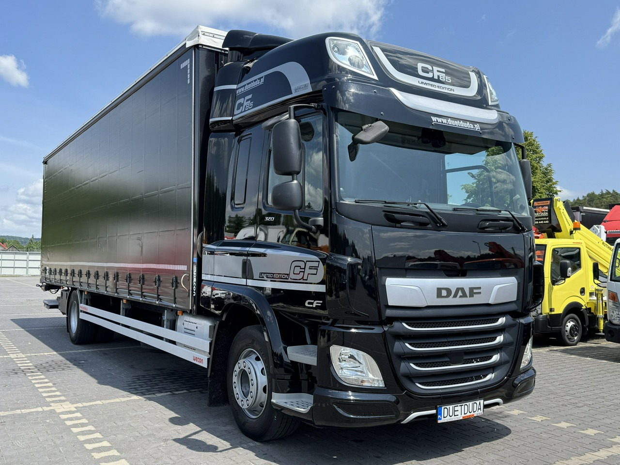 DAF CF 320 E6 Winda Firana Tył Drzwi Dach Zsuwany Długi 9.40m - Camião de lona: foto 3 DAF CF 320 E6 Winda Firana Tył Drzwi Dach Zsuwany Długi 9.40m - Camião de lona: foto 3