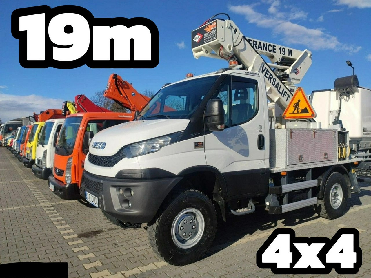 Iveco Daily 55S17W 4x4 Zwyżka 19m Versalift Lat 55 TB Time France - Caminhão com plataforma aérea: foto 1 Iveco Daily 55S17W 4x4 Zwyżka 19m Versalift Lat 55 TB Time France - Caminhão com plataforma aérea: foto 1