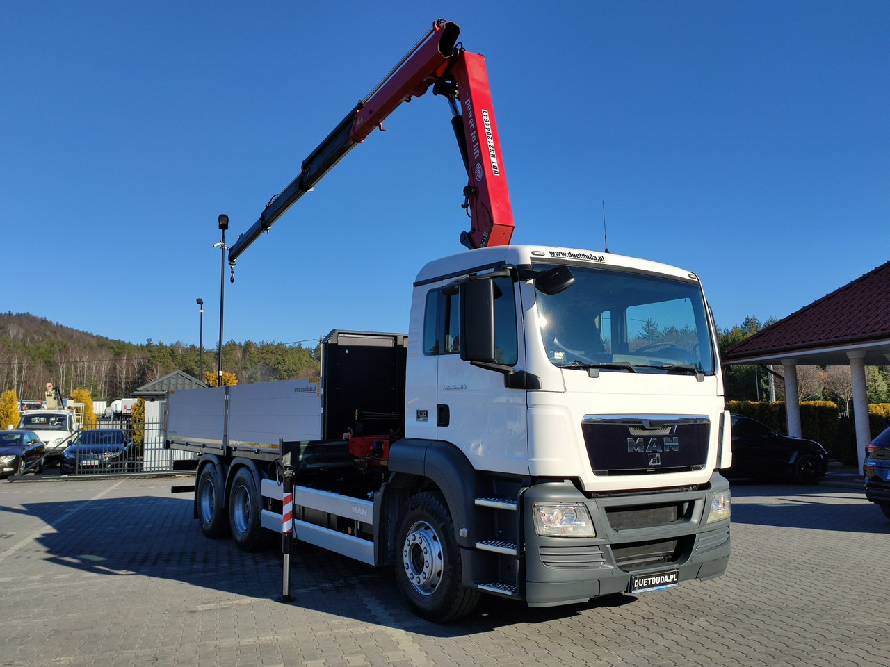MAN TGS 26.360 6x4 - Camião de caixa aberta/ Plataforma, Camião grua: foto 3 MAN TGS 26.360 6x4 - Camião de caixa aberta/ Plataforma, Camião grua: foto 3