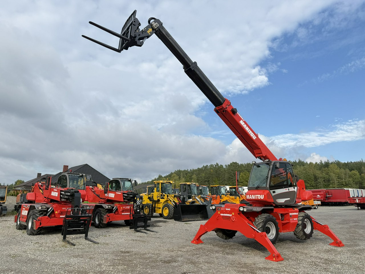 Manitou MRT 1640 Easy ROTO Ładowarka Teleskopowa Obrotowa 1840 2150 - Empilhador telescópico: foto 4 Manitou MRT 1640 Easy ROTO Ładowarka Teleskopowa Obrotowa 1840 2150 - Empilhador telescópico: foto 4