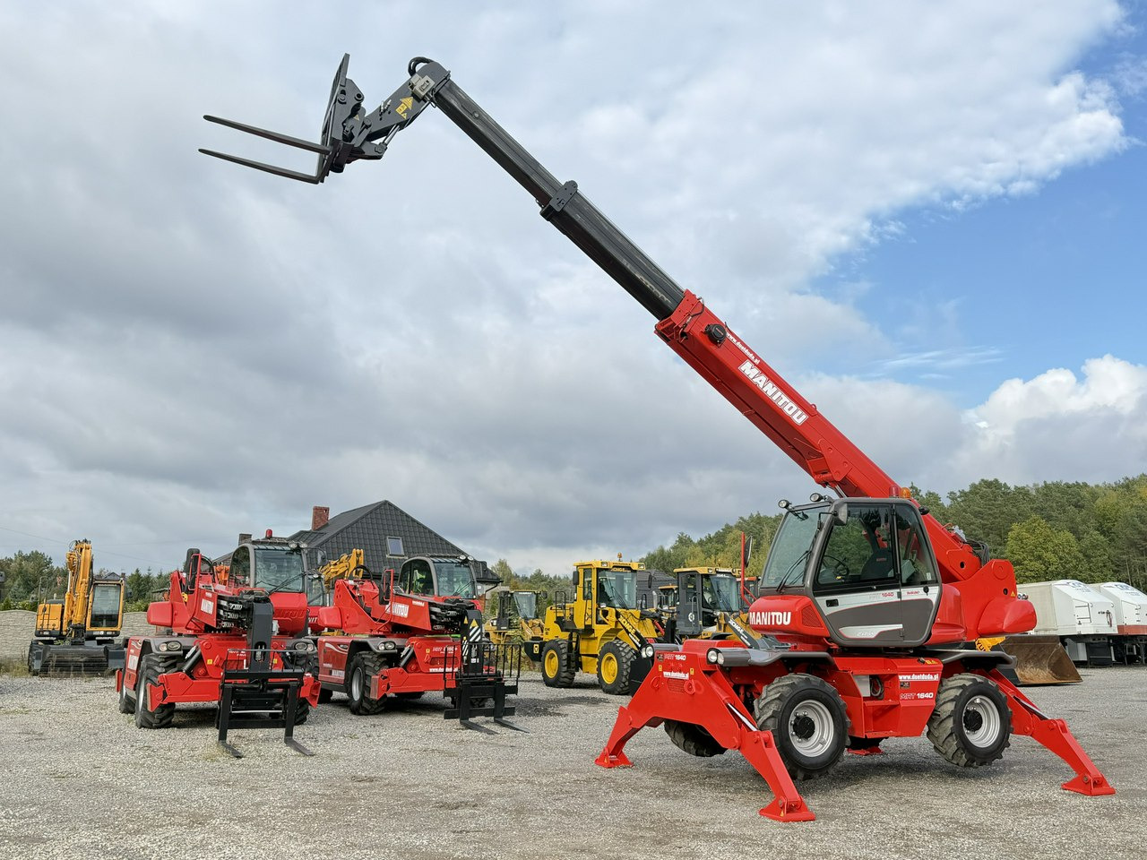 Manitou MRT 1640 Easy ROTO Ładowarka Teleskopowa Obrotowa 1840 2150 - Empilhador telescópico: foto 1 Manitou MRT 1640 Easy ROTO Ładowarka Teleskopowa Obrotowa 1840 2150 - Empilhador telescópico: foto 1