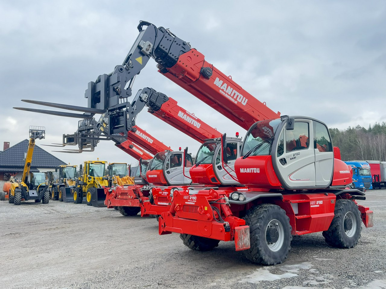 Manitou MRT1850 ROTO Teleskopowa Obrotowa 2150,2140,2540 - Empilhador telescópico: foto 3 Manitou MRT1850 ROTO Teleskopowa Obrotowa 2150,2140,2540 - Empilhador telescópico: foto 3