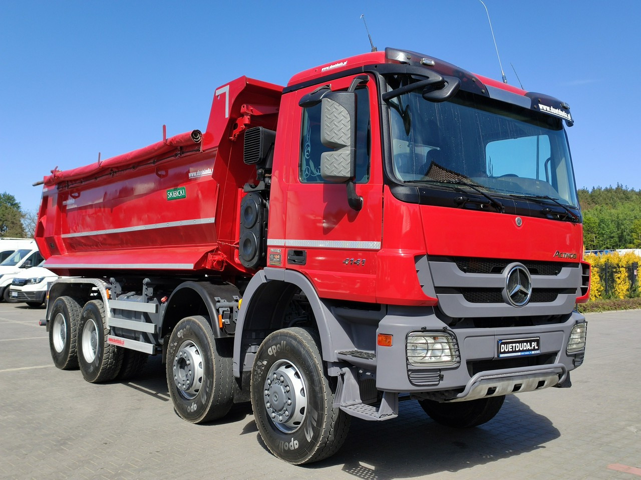 Mercedes Actros 4141 8x6 Wywrot SKIBICKI Automat EPS ze Sprzegłem !!! - Camião basculante: foto 2 Mercedes Actros 4141 8x6 Wywrot SKIBICKI Automat EPS ze Sprzegłem !!! - Camião basculante: foto 2