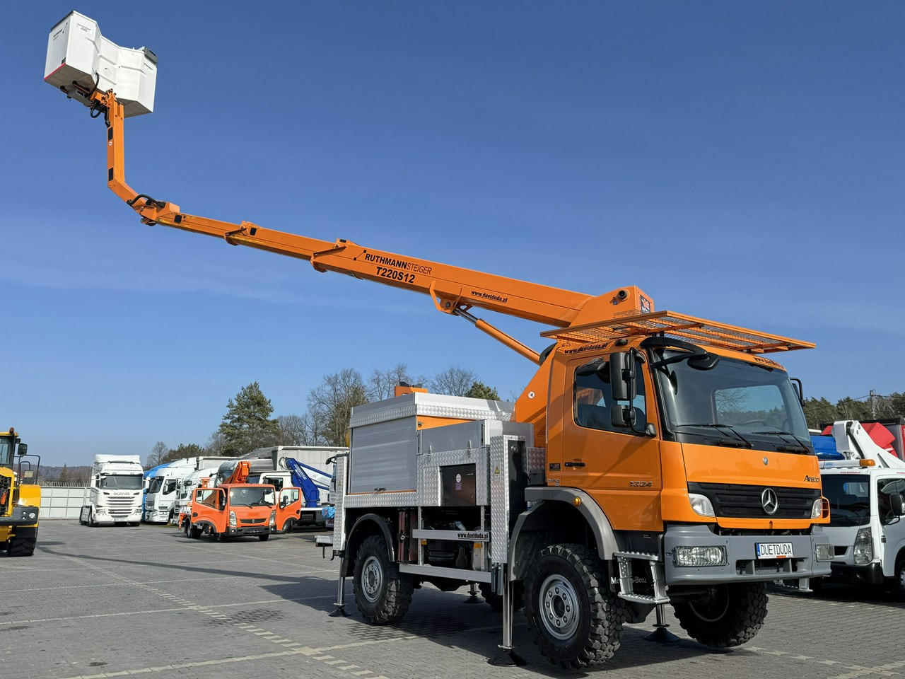 Mercedes Atego 1324 4x4 Zwyżka RUTHMANN STEIGER T220S12 Podnośnik Koszowy - Caminhão com plataforma aérea: foto 2 Mercedes Atego 1324 4x4 Zwyżka RUTHMANN STEIGER T220S12 Podnośnik Koszowy - Caminhão com plataforma aérea: foto 2