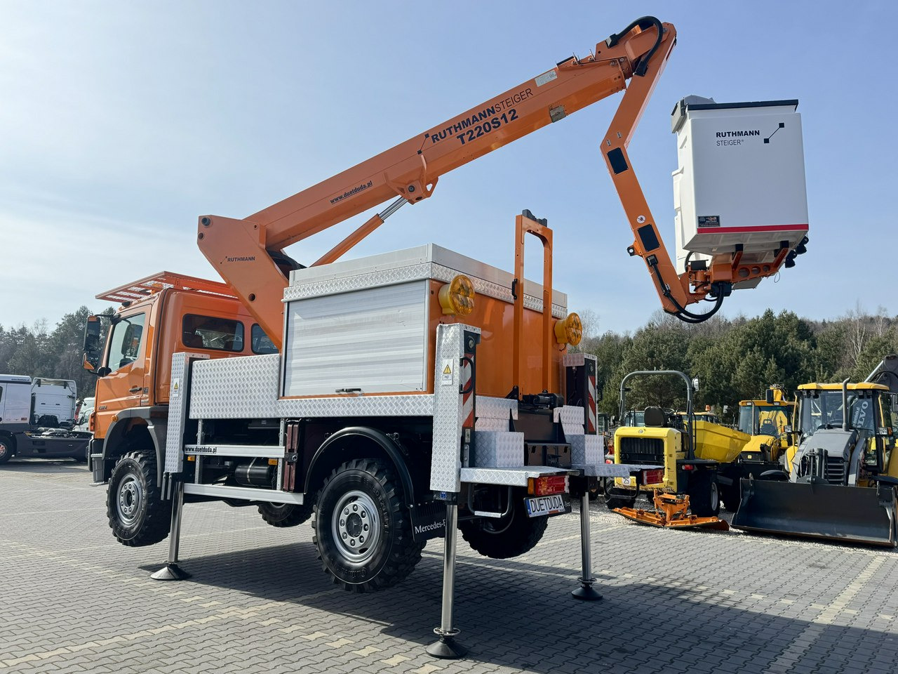 Mercedes Atego 1324 4x4 Zwyżka RUTHMANN STEIGER T220S12 Podnośnik Koszowy - Caminhão com plataforma aérea: foto 5 Mercedes Atego 1324 4x4 Zwyżka RUTHMANN STEIGER T220S12 Podnośnik Koszowy - Caminhão com plataforma aérea: foto 5