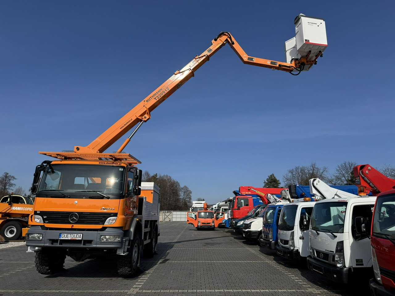 Mercedes Atego 1324 4x4 Zwyżka RUTHMANN STEIGER T220S12 Podnośnik Koszowy - Caminhão com plataforma aérea: foto 3 Mercedes Atego 1324 4x4 Zwyżka RUTHMANN STEIGER T220S12 Podnośnik Koszowy - Caminhão com plataforma aérea: foto 3
