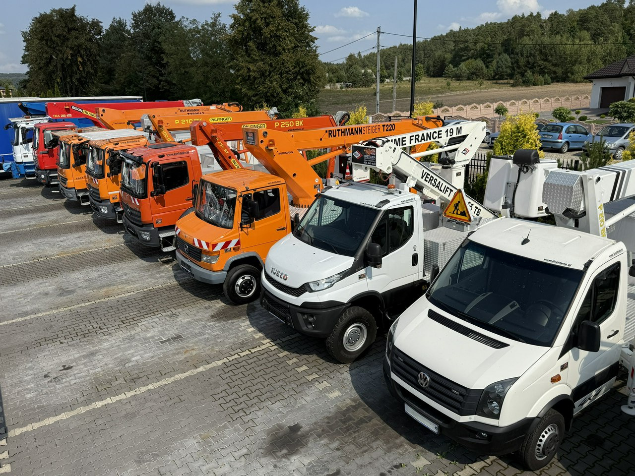 Mercedes Vario 814 D 4x4 Zwyżka RUTHMANN STEIGER T220 Podnośnik Koszowy - Caminhão com plataforma aérea: foto 5 Mercedes Vario 814 D 4x4 Zwyżka RUTHMANN STEIGER T220 Podnośnik Koszowy - Caminhão com plataforma aérea: foto 5
