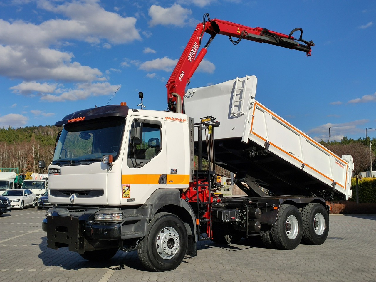 Locação financeira de Renault Kerax 26.370 6x4 Mocny HDS FASSI F110 Renault Kerax 26.370 6x4 Mocny HDS FASSI F110: foto 20