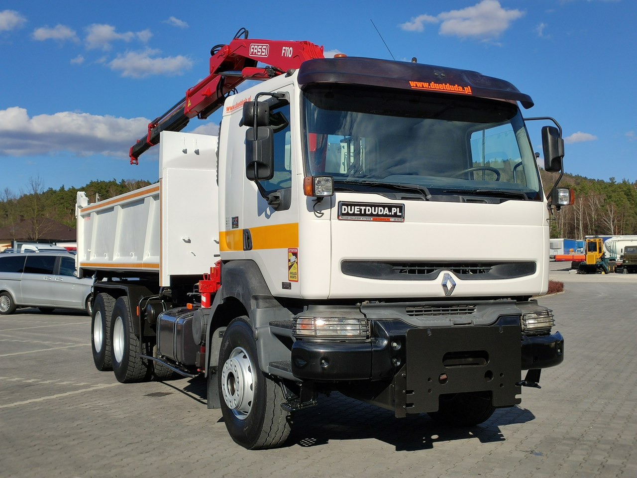 Renault Kerax 26.370 6x4 Mocny HDS FASSI F110 - Camião basculante, Camião grua: foto 3 Renault Kerax 26.370 6x4 Mocny HDS FASSI F110 - Camião basculante, Camião grua: foto 3