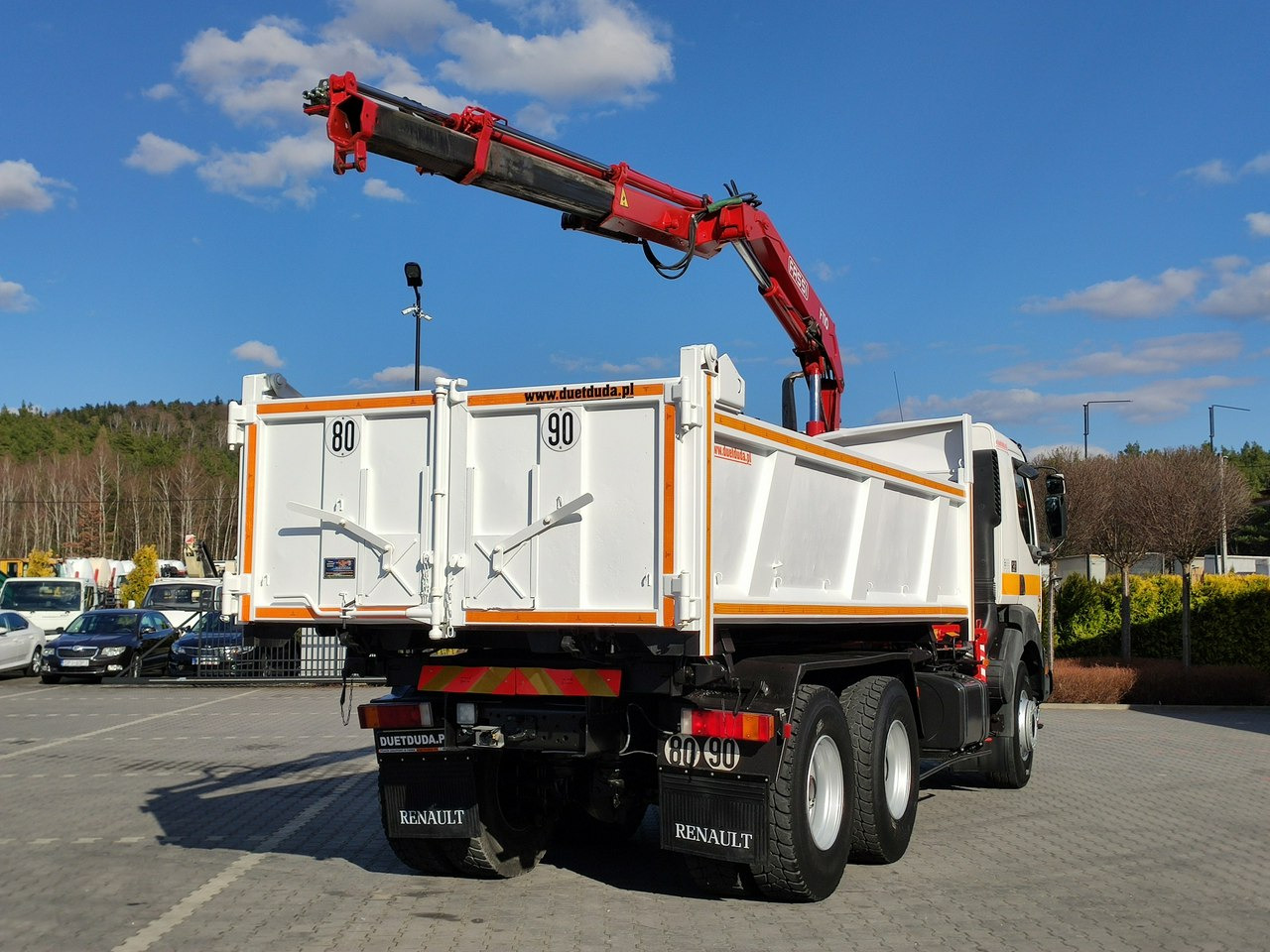 Renault Kerax 26.370 6x4 Mocny HDS FASSI F110 - Camião basculante, Camião grua: foto 4 Renault Kerax 26.370 6x4 Mocny HDS FASSI F110 - Camião basculante, Camião grua: foto 4