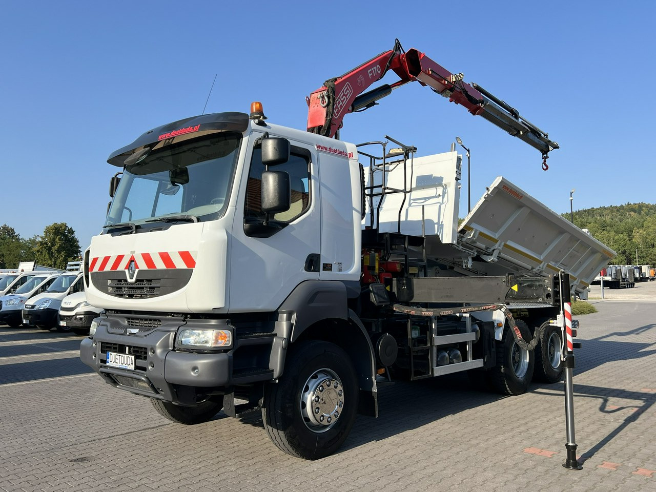 Renault Kerax 26.390 6x4 Mocny HDS FASSI F170 Sterowanie Radiowe - Camião basculante, Camião grua: foto 1 Renault Kerax 26.390 6x4 Mocny HDS FASSI F170 Sterowanie Radiowe - Camião basculante, Camião grua: foto 1