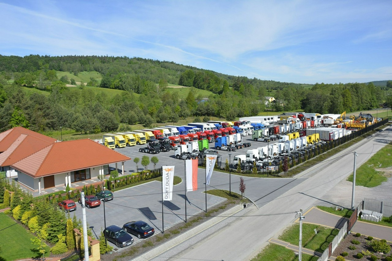 Camião de caixa aberta/ Plataforma, Camião grua Scania R 400 LB 6x2 HDS Budowlanka Widły Oś Skrętna Super Stan: foto 31