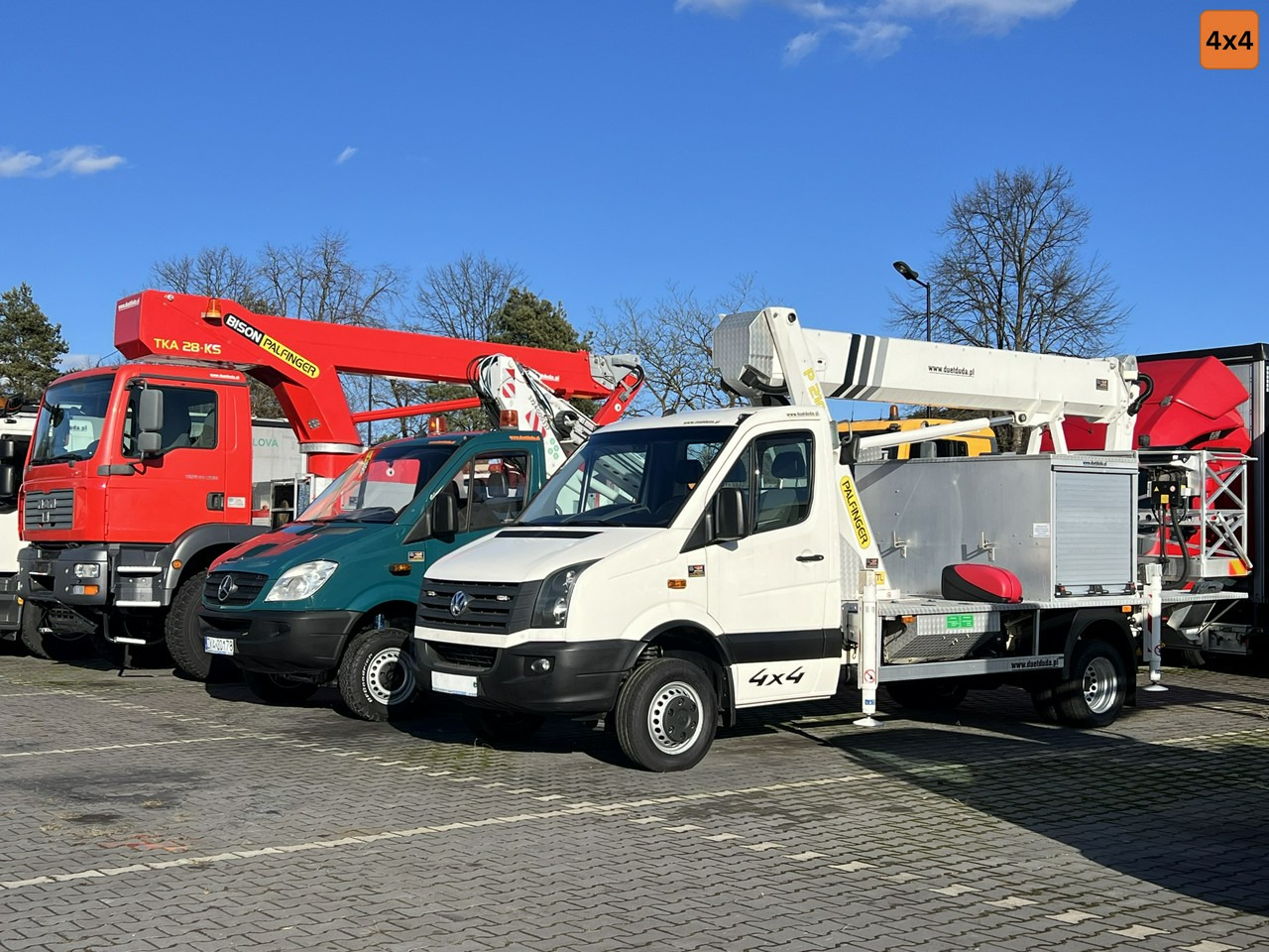 Volkswagen Crafter - Caminhão com plataforma aérea: foto 1 Volkswagen Crafter - Caminhão com plataforma aérea: foto 1
