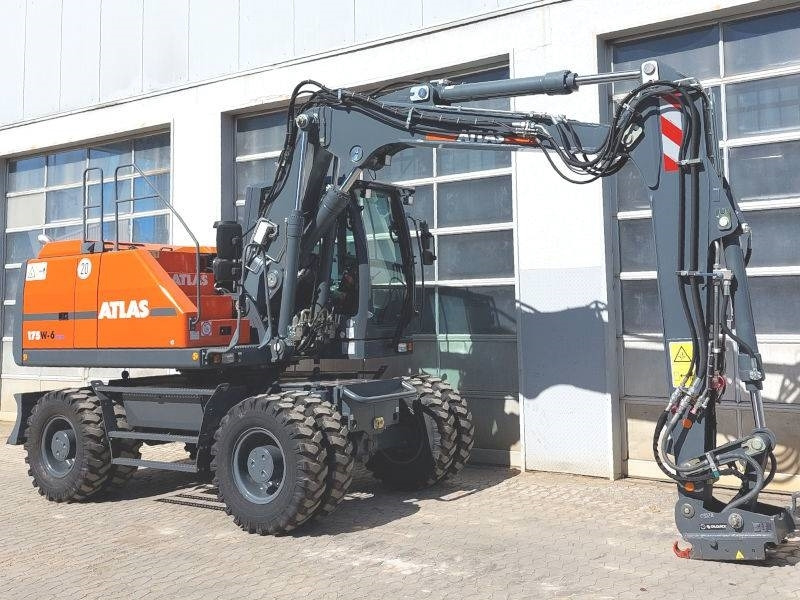 Atlas 175 W-6  - Escavadeira de rodas: foto 4 Atlas 175 W-6  - Escavadeira de rodas: foto 4
