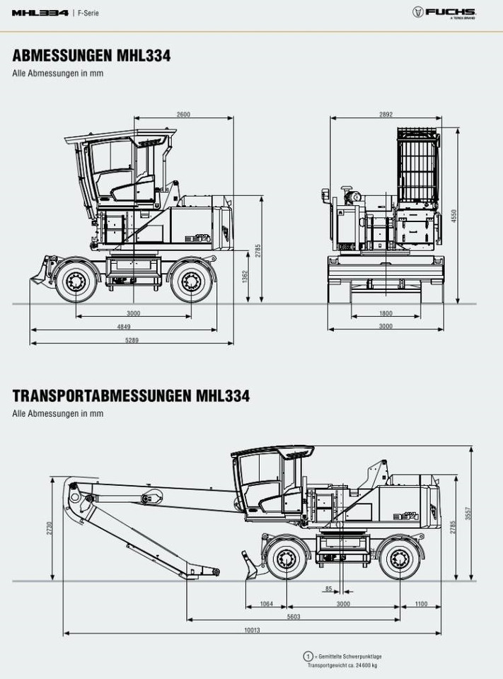 Manipulador de material Fuchs MHL 334 F: foto 7