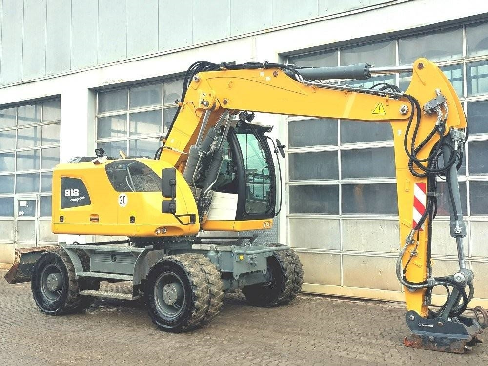 Liebherr A 918 - Escavadeira de rodas: foto 4 Liebherr A 918 - Escavadeira de rodas: foto 4