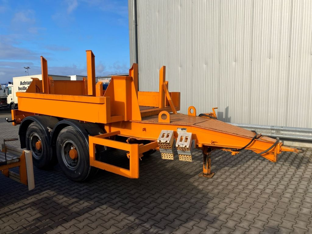 Eggers ZX 18E | 50mm Zugöse*Blatt*Trommel*SAF - Reboque plataforma/ Caixa aberta: foto 1 Eggers ZX 18E | 50mm Zugöse*Blatt*Trommel*SAF - Reboque plataforma/ Caixa aberta: foto 1