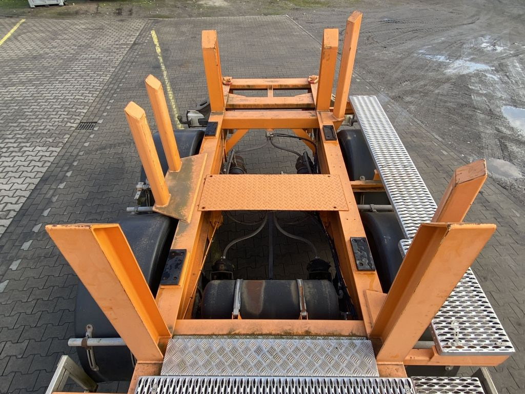 Eggers ZX 18E | Ballastgewichte*4x Zurrösen*BPW - Reboque plataforma/ Caixa aberta: foto 5 Eggers ZX 18E | Ballastgewichte*4x Zurrösen*BPW - Reboque plataforma/ Caixa aberta: foto 5