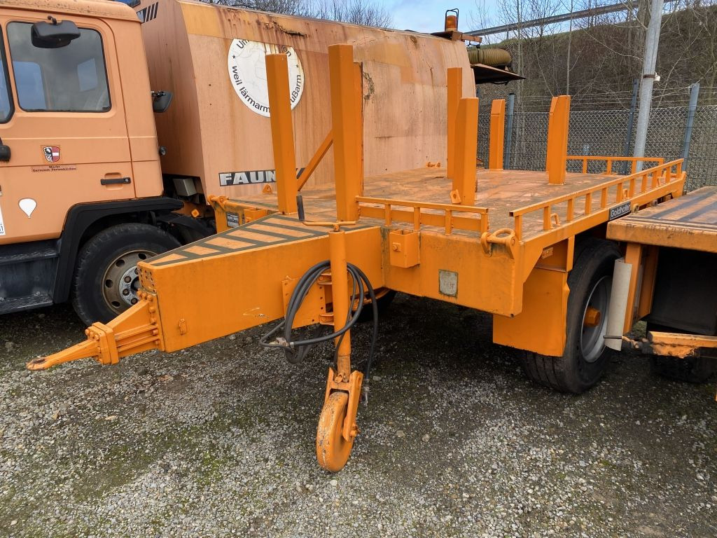 Eggers ZX 9E Anhänger für Ballastgewichte | BPW - Reboque plataforma/ Caixa aberta: foto 2 Eggers ZX 9E Anhänger für Ballastgewichte | BPW - Reboque plataforma/ Caixa aberta: foto 2