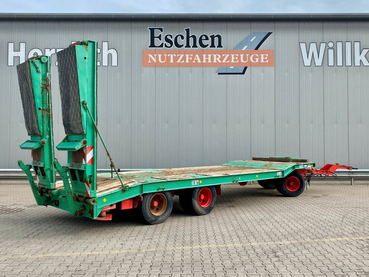 Goldhofer TU3-24/80 Tieflader*Wechselzugauge*Trommelbremse - Reboque baixa: foto 4 Goldhofer TU3-24/80 Tieflader*Wechselzugauge*Trommelbremse - Reboque baixa: foto 4