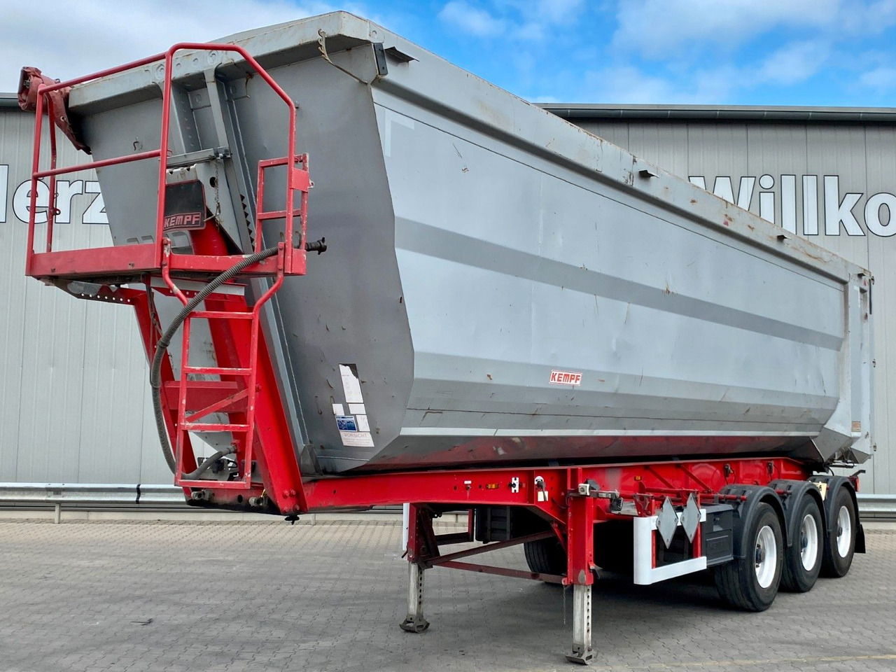 Kempf SKM 35/3 | Stahl 48m³*Getreideschieber*Lift*BPW - Semi-reboque basculante: foto 1 Kempf SKM 35/3 | Stahl 48m³*Getreideschieber*Lift*BPW - Semi-reboque basculante: foto 1
