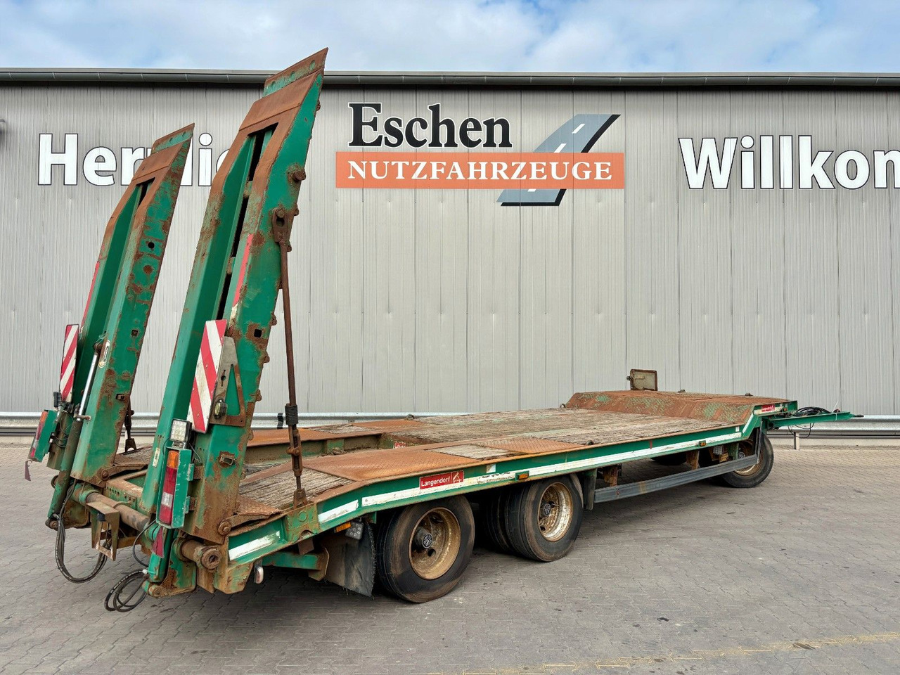 Langendorf Anhänger | hydraulische Rampen*Blatt*BPW-Achsen - Reboque baixa: foto 5 Langendorf Anhänger | hydraulische Rampen*Blatt*BPW-Achsen - Reboque baixa: foto 5