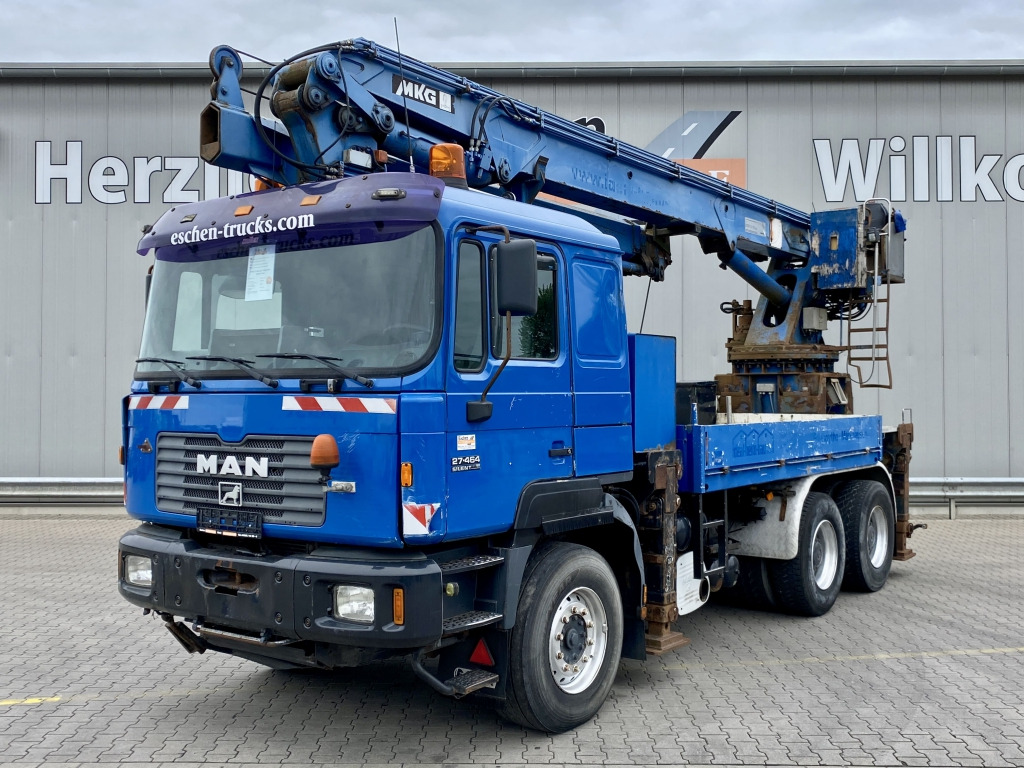 MAN 27.464 6x4 / MKG HMK 350a2L Kran - Camião grua: foto 1 MAN 27.464 6x4 / MKG HMK 350a2L Kran - Camião grua: foto 1