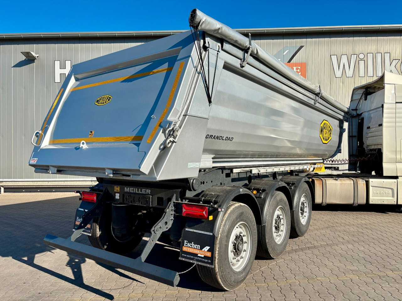 Meiller MHPS 44.3-N | NEW*Grandload*Stahl 25m³*Luft-Lift - Semi-reboque basculante: foto 4 Meiller MHPS 44.3-N | NEW*Grandload*Stahl 25m³*Luft-Lift - Semi-reboque basculante: foto 4