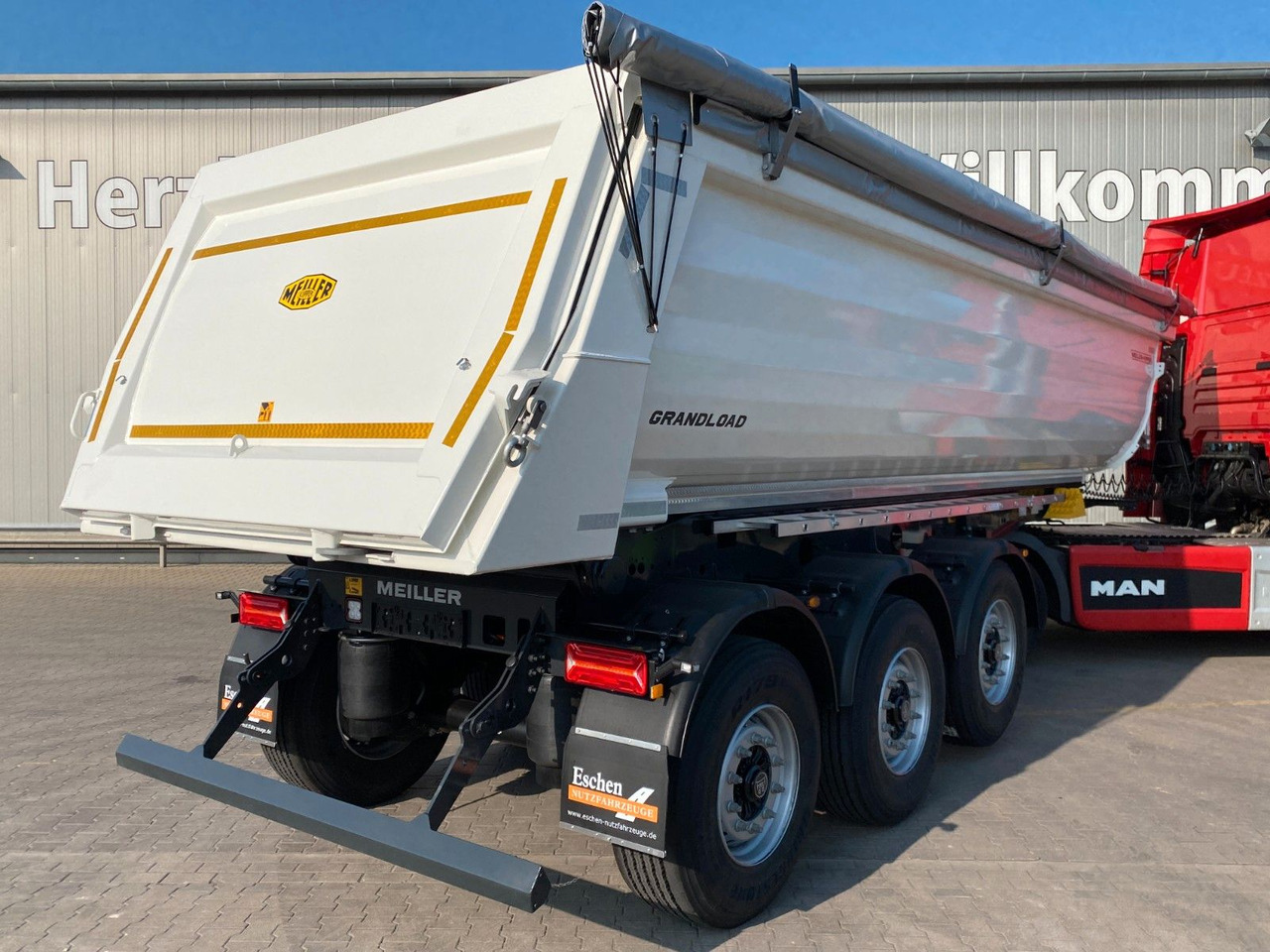 Meiller MHPS 44.3-N NEW | Grandload*WEIß RAL 9010*Sofort Meiller MHPS 44.3 NEW | Grandload*WEIß RAL9010*Plane*BPW - Semi-reboque basculante: foto 4 Meiller MHPS 44.3-N NEW | Grandload*WEIß RAL 9010*Sofort Meiller MHPS 44.3 NEW | Grandload*WEIß RAL9010*Plane*BPW - Semi-reboque basculante: foto 4