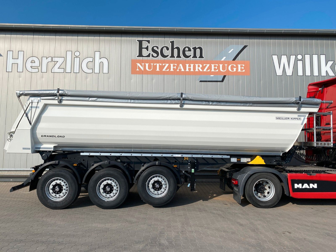 Meiller MHPS 44.3-N NEW | Grandload*WEIß RAL 9010*Sofort Meiller MHPS 44.3 NEW | Grandload*WEIß RAL9010*Plane*BPW - Semi-reboque basculante: foto 5 Meiller MHPS 44.3-N NEW | Grandload*WEIß RAL 9010*Sofort Meiller MHPS 44.3 NEW | Grandload*WEIß RAL9010*Plane*BPW - Semi-reboque basculante: foto 5