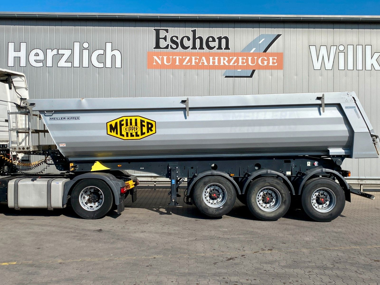 Meiller MHPS 44.3-N | Stahl 24m³*Luft-Lift*Rollplane*SAF - Semi-reboque basculante: foto 2 Meiller MHPS 44.3-N | Stahl 24m³*Luft-Lift*Rollplane*SAF - Semi-reboque basculante: foto 2