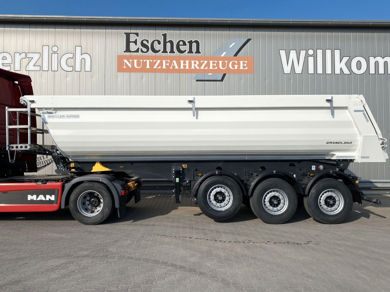 Meiller MHPS 44.3 NEW | Grandload*WEIß RAL9010*Plane*BPW - Semi-reboque basculante: foto 4 Meiller MHPS 44.3 NEW | Grandload*WEIß RAL9010*Plane*BPW - Semi-reboque basculante: foto 4