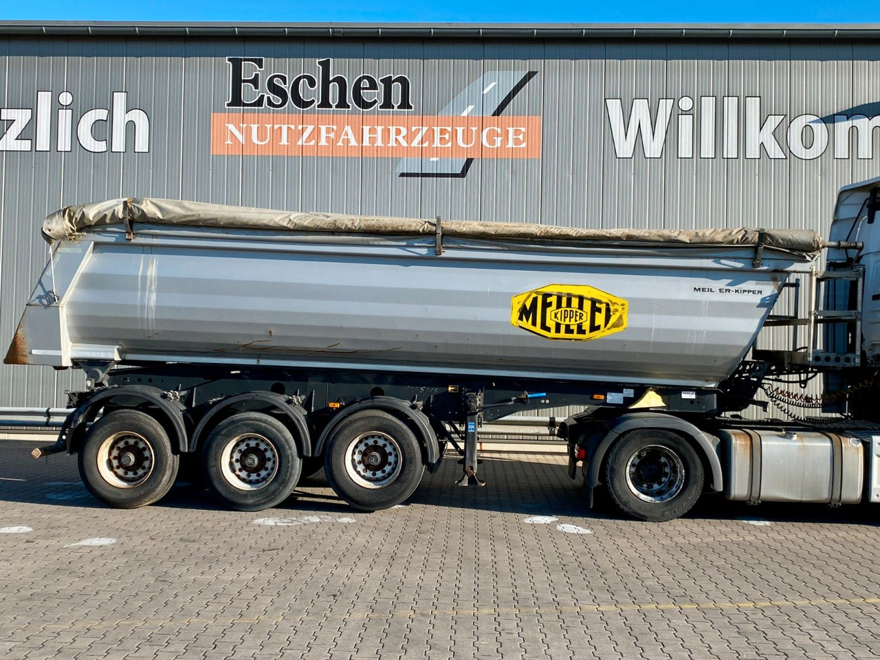 Meiller MHPS 44/3-S | Stahl 25m³*Luft-Lift*Plane*EBS*BPW - Semi-reboque basculante: foto 5 Meiller MHPS 44/3-S | Stahl 25m³*Luft-Lift*Plane*EBS*BPW - Semi-reboque basculante: foto 5
