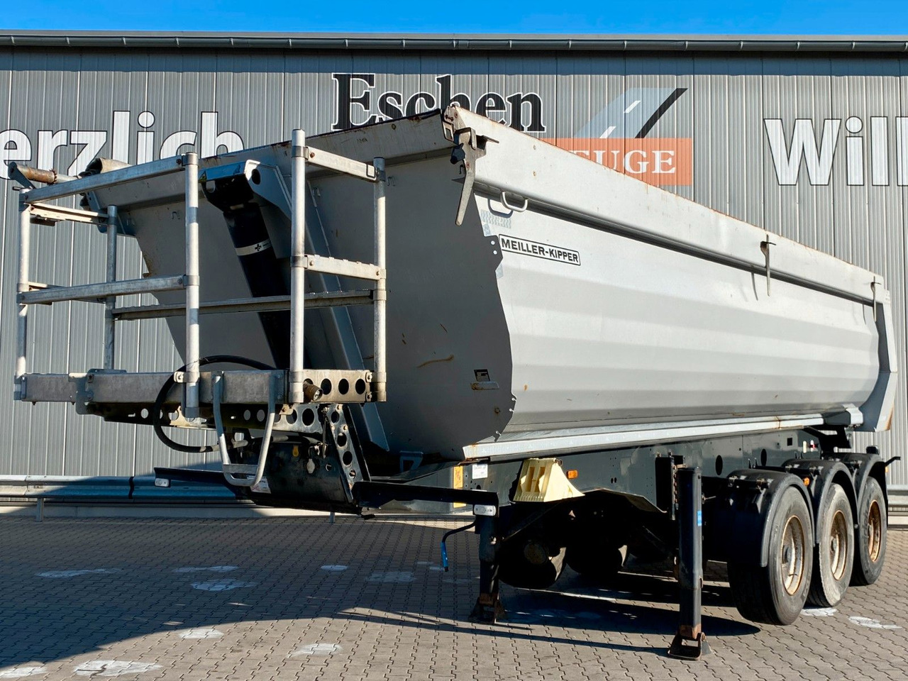 Meiller MHPS 44/3-S | Stahl 25m³*Luft-Lift*Plane*EBS*BPW - Semi-reboque basculante: foto 1 Meiller MHPS 44/3-S | Stahl 25m³*Luft-Lift*Plane*EBS*BPW - Semi-reboque basculante: foto 1