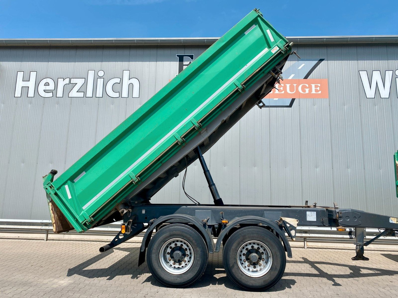 Reboque basculante Meiller MZDA 18/21 | BPW-Achsen*EBS*Trommelbremse*Luft: foto 7