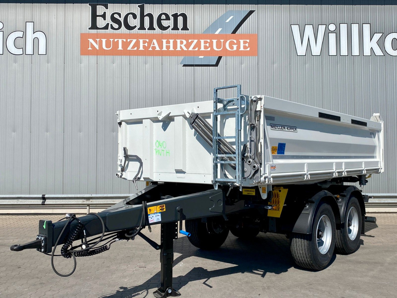 Reboque basculante Meiller MZDA 18.22 *NEW*|abklappbare Seitenwand*Garantie: foto 1