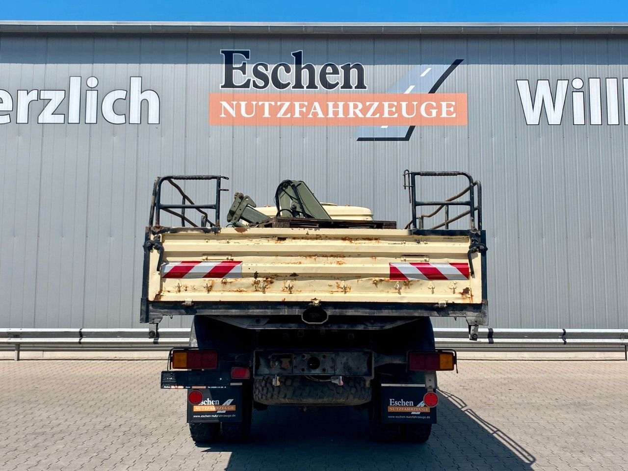 Mercedes-Benz 1017 4x4 Allrad Pritsche | HIAB 060-2 Kran*36TKM - Camião de caixa aberta/ Plataforma, Camião grua: foto 4 Mercedes-Benz 1017 4x4 Allrad Pritsche | HIAB 060-2 Kran*36TKM - Camião de caixa aberta/ Plataforma, Camião grua: foto 4