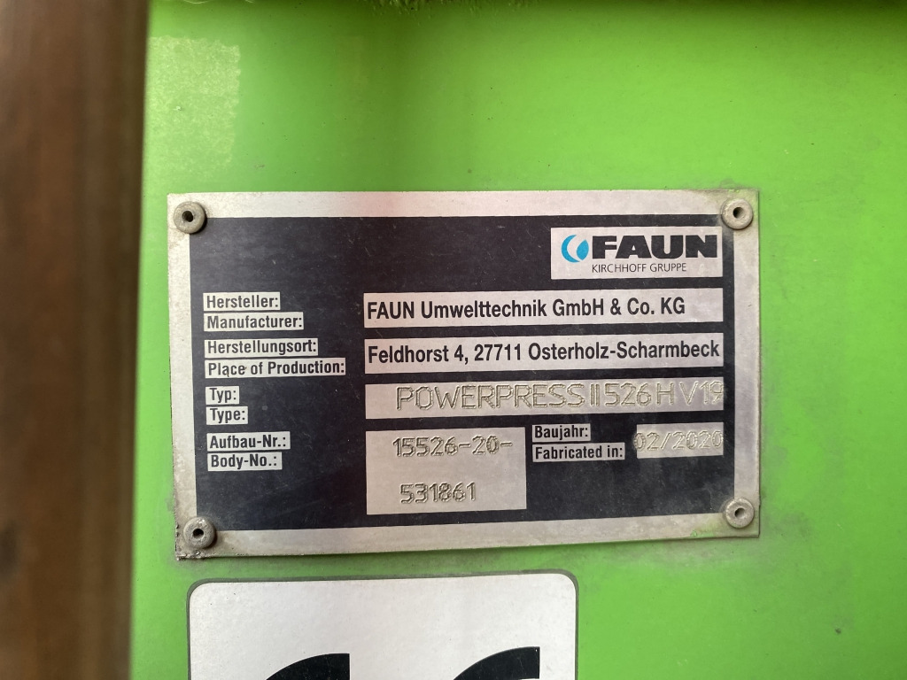 Mercedes-Benz 2533 L 6x2 - Caminhão de lixo: foto 3 Mercedes-Benz 2533 L 6x2 - Caminhão de lixo: foto 3