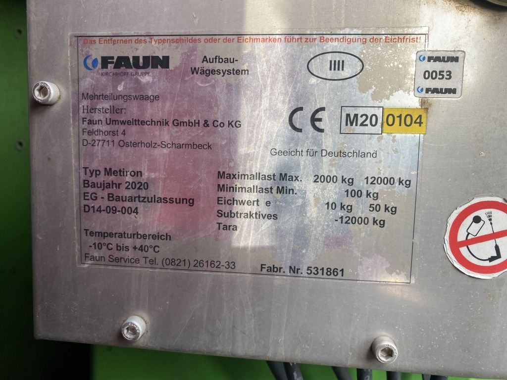 Mercedes-Benz 2533 L 6x2 - Caminhão de lixo: foto 4 Mercedes-Benz 2533 L 6x2 - Caminhão de lixo: foto 4