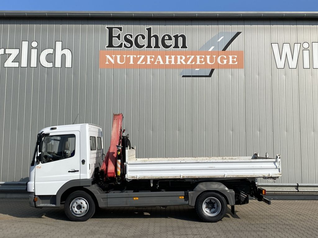 Mercedes-Benz 818 Atego | Fassi F65*MEILLER*PKW-AHK*1.Hand - Carrinha basculante: foto 3 Mercedes-Benz 818 Atego | Fassi F65*MEILLER*PKW-AHK*1.Hand - Carrinha basculante: foto 3