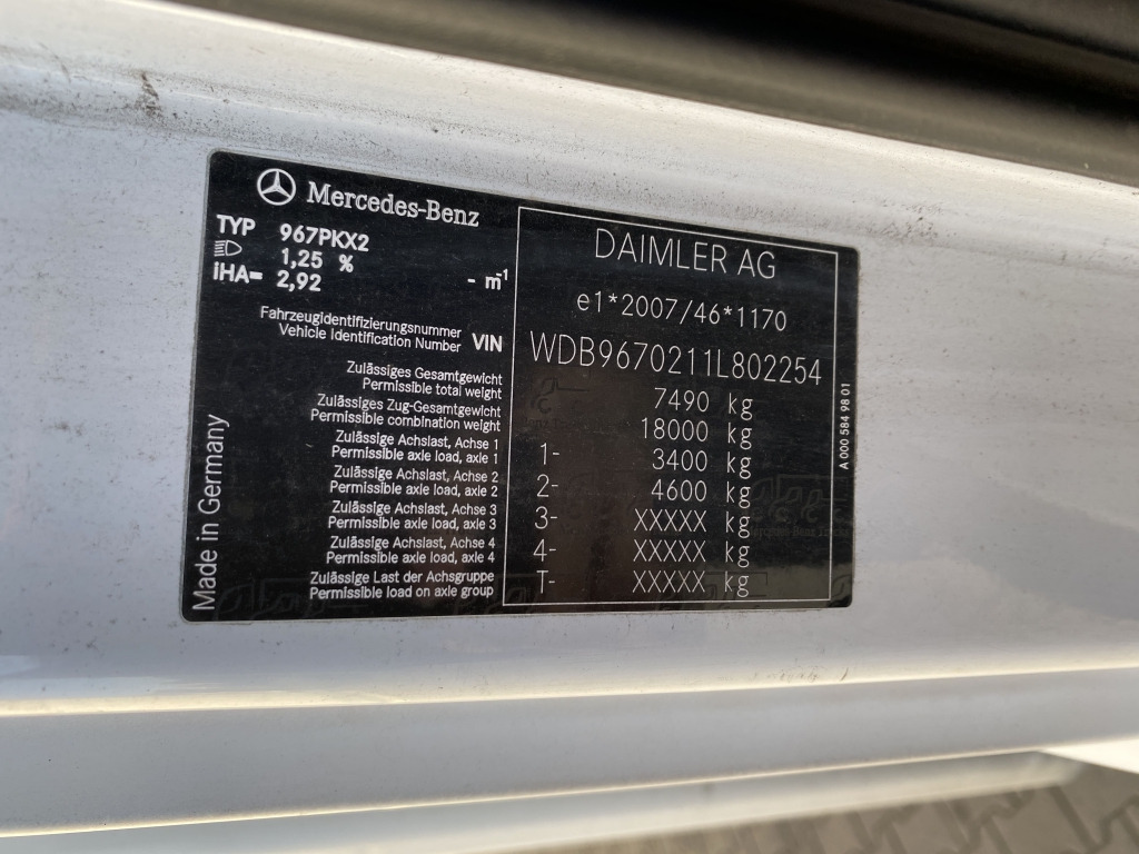 Mercedes-Benz 818 L Atego / BÄR-LBW - Camião furgão: foto 4 Mercedes-Benz 818 L Atego / BÄR-LBW - Camião furgão: foto 4